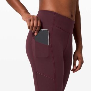 Lululemon Speed Up Tight w/ Reflective Pocket Stripe